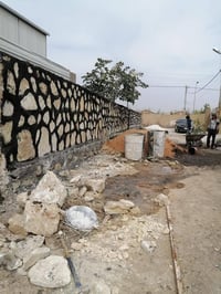 بناء حجر • بناء اسيجه • تبليط ممرات