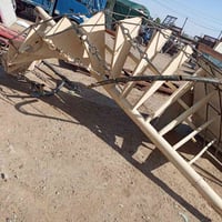 #للبيع درج  دائري 3مترات وربع #حديد ثقيل  البايه جكر بليت 16بايه    مك...