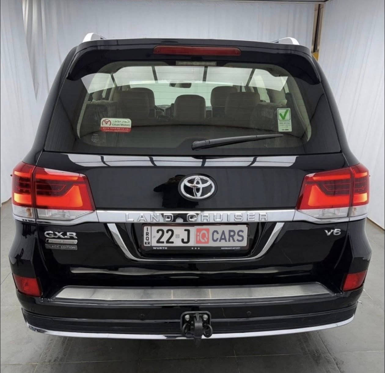 لاندكروزر 2021
‏GX.R كراند تورنك اصل 

مواصفات
كامرا اصليه 
وايرلز شاحن
سبايدرات كروم
اسطاب ضبابي خلفي
لايت متحرك ناصي بلاجكتور زنون
مراية عاكسة لضوء
٥ بصمات بيبان وصندوك
صندوك كهربائي شفط
مري قلاب
نظام ايكو اوتوماتيك
شاشات خلفية 
ويل كروم
كشنات جلد قرميدي 
مري قابل لطي ترحيب
شاشة ام دعاء
دبل ماوس
حساس خلفي امامي
لظام الزحف
ABS ظام
8 اير باك قمارة شاموه
EST 2nd نظام
ترحيب مري قابل لطي
طفاية كشن
مراية عاكسة لضوء
شاشات خلفيه 
لايت متحرك
كشن 3 دكم 
ماشيه 98 الف حقيقي ع ايد وحده 
كفالة عامة سيارة رقم اربيل باسمي 
هزة سنويه جدد 

السعر : 57.800$ 

للاستفسار الاتصال : ***********
