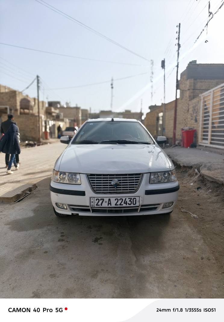 سمند للبيع سعره 40$ سياره مكفوله من ضربه  ويخياس ماعد هلالت معمرت مكينه وكير مكفولات تخم تاير حداديه جديده التبريد شغل  كهربائيات للدعامه الدعاميه كلها شغاله رقم انكليزي  تحويل ثاني اليوم  لو وكاله بسمي سياره مكان السياره بشطره غير متواجد عل فيس وتساب عل هذا رقمي *********** الشطره, ذي قار
