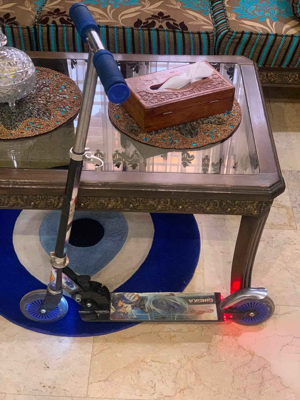 سكوتر اطفال للبيع بحاله جيده اوربي وليس صيني للبيع بسعر ٣٠
الف
الاسكان خلف مستشفى الطفل ***********
