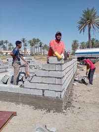 خلفه بناء  بلوك طابوق  رقم الهاتف  07500603861  07728539087