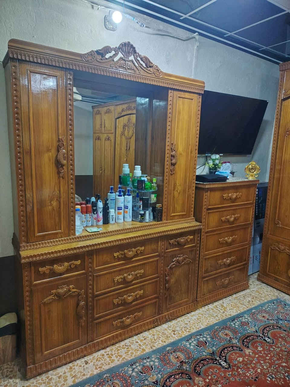 السلام عليكم غرفت نوم ابراج خشب عراقي لل بيع السعر مليون و300وبي مجال


**إذا كنت صاحب هذا الإعلان وتريد حذفه لأي سبب، رجاءا أرسل رسالة إلى الدعم الفني**