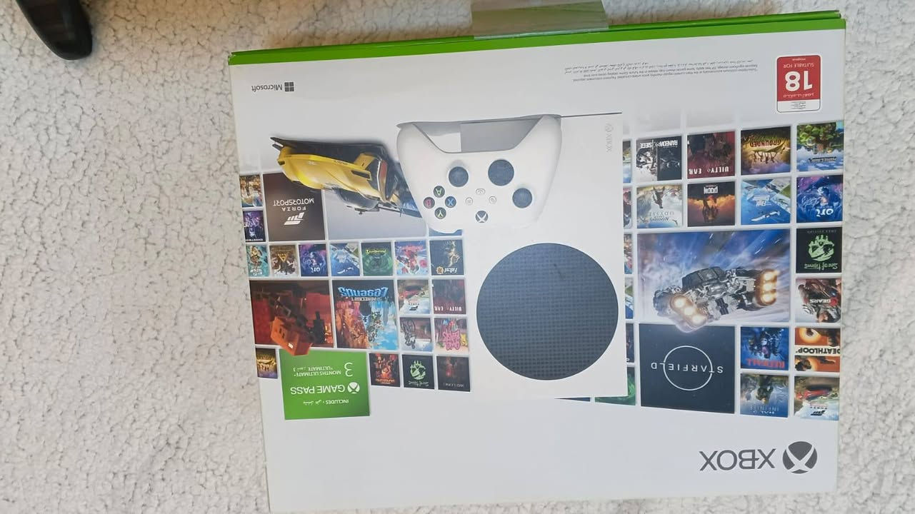 سلام عليكم جهاز Xbox Series S البيع
جهاز نضيف ما مستعمل هواي ستخدام شخصي تجي ويا يده كيم سير اليده الاصليه ماكو ويجي ويا كيم باس التمت يخلص بشهر الثامن السعر 380 الشࢪاي يتفضل واتساب الرقم: ***********
