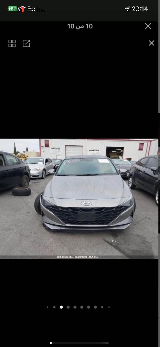 𝐇𝐘𝐔𝐍𝐃𝐀𝐈 𝐀𝐋𝐀𝐍𝐓𝐑𝐀 2022

السعر160

هونداي الانترة2022

رقم بغداد  باسمي 

محرك 2000 دوش

منضومه غاز 

ابواب بصمة

بصمة تشغيل 

تشغيل عن بعد

كاميرا

اشارة ترحيب

اوتو ستوب

نقطة عماء

تحديد سرعة

تحديد مسار

نظام _ 𝐍𝐎𝐑𝐌𝐀𝐋

نظام _ 𝐒𝐏𝐎𝐑𝐓

نظام _ 𝐒𝐌𝐀𝐑𝐓

صندوق ذكي 

بعد هواي مواصفات …

،،،،،،،،،،،،،،،،،،،،،،،،،،،،،،،،،،،،،،،،،،،،،،،،،،

حادث موضح بالصوره 

للاستفسار الاتصال على الرقم 
***********
