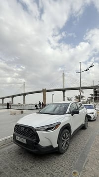 كورلا كروس2023  بانزين فقط بأسمي سنوية لل30 ماشي 40 وارد امريكي حادث ق...