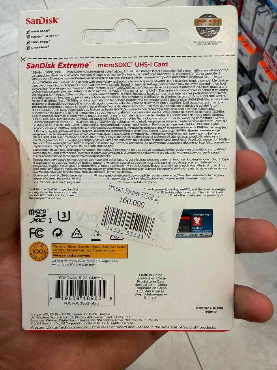 السلام عليكم رام 512 اكستريم مستعمل سعر الجديد 160 الف هذه أبيعه قفل ب 125 الف الي يكول شنو الفرق عن الجديد هوه رام بلاخير و بسعر 256


**إذا كنت صاحب هذا الإعلان وتريد حذفه لأي سبب، رجاءا أرسل رسالة إلى الدعم الفني**