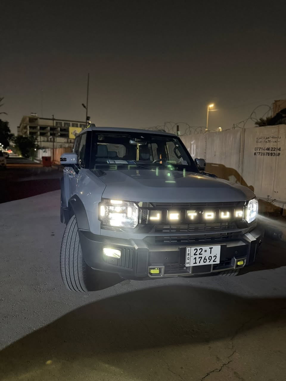 السلام عليكم
جيتور T2 2026 لون إسمنتي
فول مواصفات لگجري 
ماشية 800 كيلو 
رقم أربيل تحويل او وكالة 
مكان شارع فلسطين 
للاستفسار ***********
