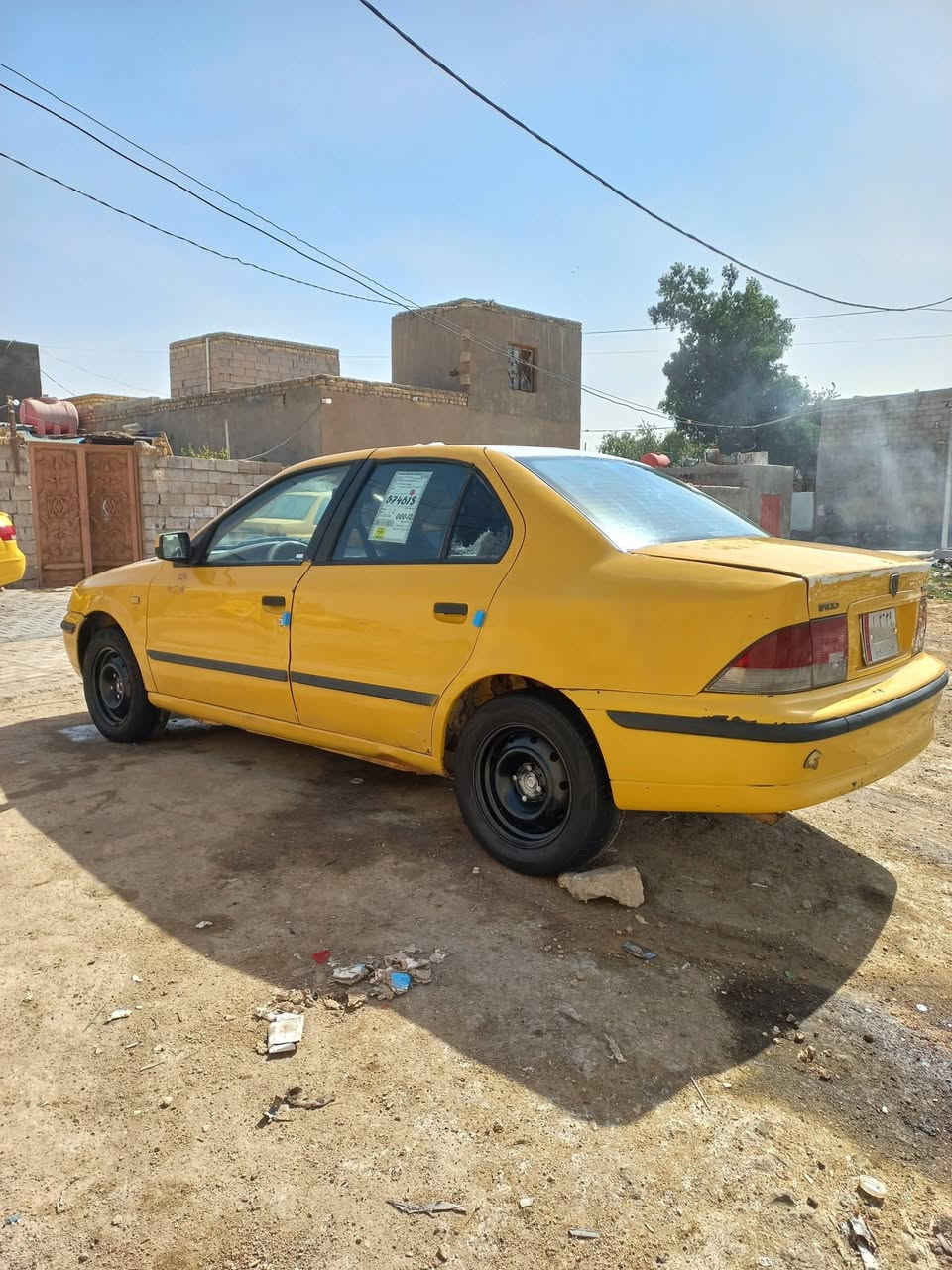 السلام عليكم سمند مديل 2012 مكينه وكير خير من الله كهربايات كله شغاله حداديه وتخم تاير انضاف داخل جديد والكشر مكفول من الضربه شرط تحويل ثاني يوم مصفره هيئه وغرامات وجاهزه السعر 23 وبيه مجال بصيط مكان سماوه رقم الهاتف ***********
