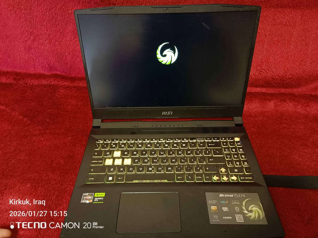 💣💻 للبيع – وحش ألعاب وشغل ثقيل (فئة عليا) 💻💣
❌ مو للي يدور جهاز عادي
✅ للي يريد أداء يكسر
🔥 المواصفات النارية 🔥
🧠 Ryzen 7 7735HS
– 8C / 16T | أداء قريب من i7 جيل 12–13
🎮 RTX 4050 – 6GB GDDR6
– DLSS 3 | Ray Tracing
– يشغّل أقوى ألعاب 2024/2025 على HIGH–ULTRA
⚡ RAM 40GB DDR5 4800MHz
– تعدد مهام بدون حدود
– مناسب برمجة، مونتاج، VM، سيرفرات
💾 NVMe SSD 512GB
– إقلاع وتشغيل فوري
🖥 شاشة 15.6"
– تجربة لعب مريحة وواضحة
🔥 أداء فعلي مو كلام:
✔️ ألعاب ثقيلة بثبات
✔️ برامج تصميم ومونتاج بدون تهنيگ
✔️ تحميل + بث + لعب بنفس الوقت
⛔️ ما راح تحتاج ترقية سنين قدّام
⛔️ أداء أعلى من أغلب i7 الموجود بالسوق
📍 كركوك
💰 السعر: (1،200،000)
⚠️ البيع للجادين فقط – الجهاز ما يحتاج تعريف
كرتون الجهاز موجود صاير عليه رطوبة كركوك, العراق


**إذا كنت صاحب هذا الإعلان وتريد حذفه لأي سبب، رجاءا أرسل رسالة إلى الدعم الفني**