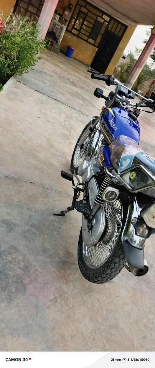 سلام عليكم دراجه تايكر لل بيع 25دراجه نضيفه بس رادلهة ترتيب كامله كلشي شغال مكاني ديالى كنعان شعر 750وبيهة مجال رقمي ***********
