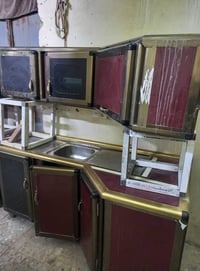 كاونتر ٤ قطع • قطعتين سنكي ٢م • ديوانية القادسية