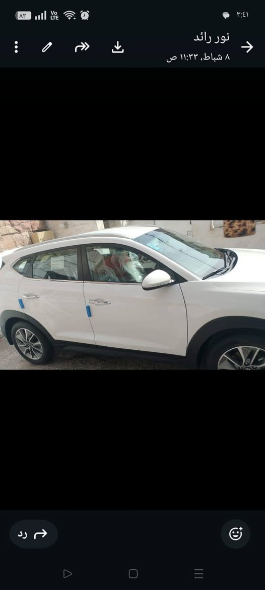 السلام عليكم توكسان 2018خليجي بدون صبغ ولا ضربه السياره جديده سونار بيها يوجد بيع مرواس سورتنو رقم الهاتف ***********
