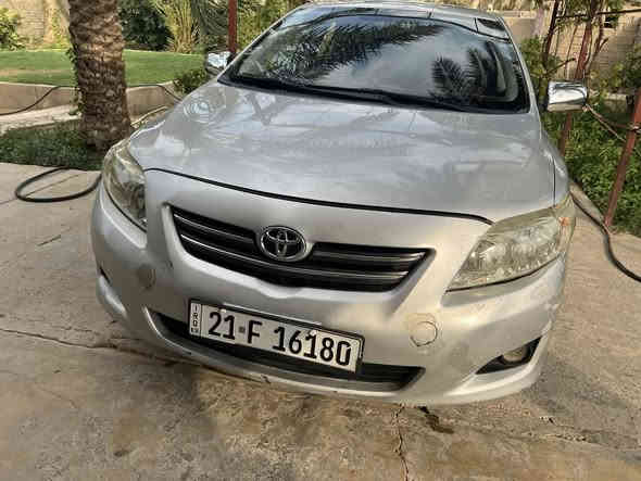 السلام عليكم . كورلا 2008 السياره حلوه ونظيفه حيل بيه صبغ قطعه وحده فقط والباقي كلين والسونار موجود رقم انكليزي شمالي تخم تاير باتري جديد داينمو وسلف جدد مال كصه دواخل جدد تبريد ثلج كير عادي السعر 90 وبيه مجال 
***********
