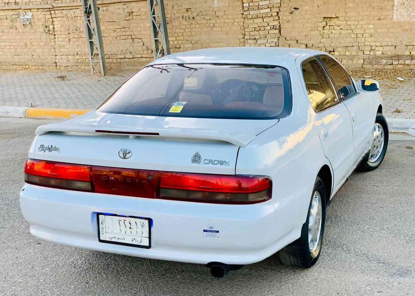 السلام عليكم ورحمه الله اخوتي الكرام مكلف بالنشر
للبيع تويوتا كرسته نفخ موديل 1993 لون لؤلؤي رقم كربلاء مشروع وطني تحويل مباشر سنويه مجدده لل 28 
كير مكينه ونجي ناعم شرط النظافه السياره كفاله من النقل والاصولات بيها فقط شرح بالتكم الخلفيه والباقي كفاله 
السياره جاهزه من دواخل تخم تاير كهربائيات ويل جديد حداديه خير من الله السياره أحلا من الصور مكان السياره كربلاء السعر 44 وبيها مجال بسيط للشراي 
للاتصال....***********
