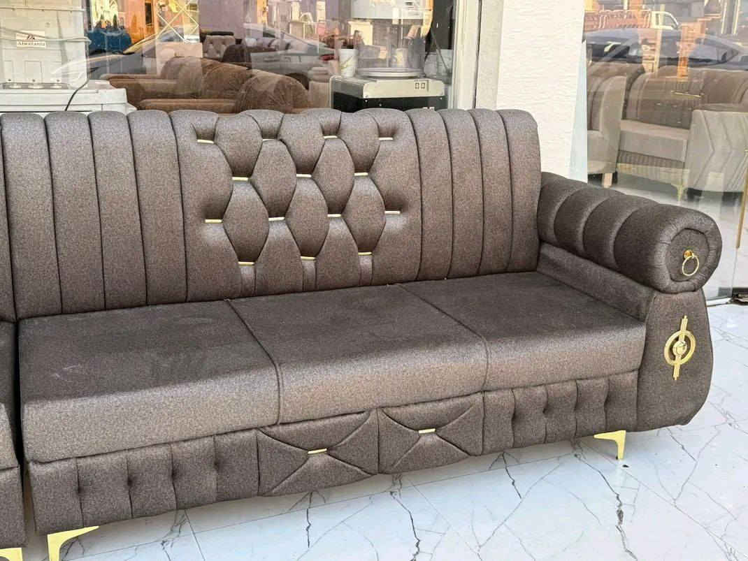 عرروض خاصه 😍😍

موديل درهم 700الف فقط 

تخم عراقي مودرن تركي عشر مقاعد خمس قطع 
10مقاعد700
9مقاعد 660
8مقاعد 585
7مقاعد 535
5مقاعد 435

خمس قطع اثنين كبيرة ثلاثيه وحده وسط ثنائية و كرسيين مع كوشات عدد 6
جميع الالوان متوفره
توصيل داخل بغداد مجاني 
اطراف 15

القاعدة خشب كله بلوك 18مل
القماش چگور قديفه ثكيل او حسب الطلب متوفر انواع الاقمشه 
الاسفنج مميز اول مضغوط علو الاسفج 7سم 

❇️قياسات القنفات ❇️
190سم  القنفه الكبيرة ام ثلاث مقاعد 
150 سم القنفه الوسط ام مقعدين 
75 سم  الكرسي

العمق الكلي للتخم  75 سم عرض المقعد الصافي للجلوس 60سم
ضمان حقيقي للامانه 5سنوات 

للحجز ارسل
 الصورة 
والاسم 
ورقمين موبايل
والعنوان
على الخاص
الي يريد طبله سعرها 50

التوصيل خلال 4ايام فقط


**إذا كنت صاحب هذا الإعلان وتريد حذفه لأي سبب، رجاءا أرسل رسالة إلى الدعم الفني**