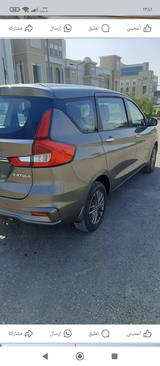 للبيع مستعجل سيارة ياباني سازوكي ارتيكا 7 راكب مكفولة من كلشي محرك 1500 vvt عليها اقساط أقل السنة اوصلك إلى راعيها اتكفل بالوكالة من راعيها مباشرتا مكانها بالبصرة وهذا رقم تلفوني *********** بي واتساب واذا اكو مراوس حسب الاتفاق السعر 115 وبيها مجال قليل وانا حاضر لأي استفسار البصرة, العراق
