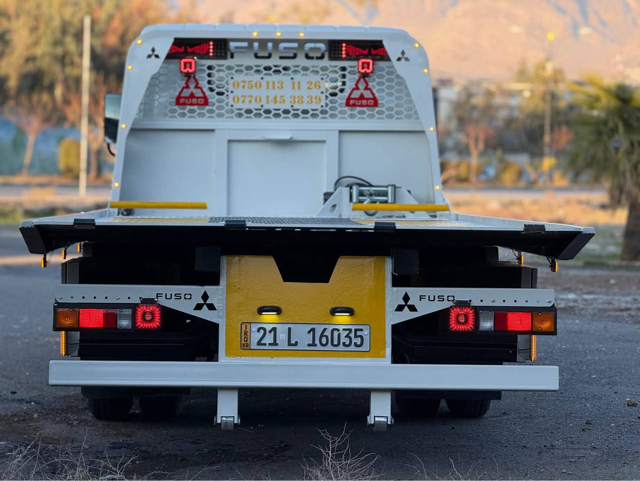 کەنتەر فۆسۆ پێنج مەتری 
سفری شەریکەیە 
مۆدێل ٢٠٢٥ کۆنتڕۆڵ
پەمپ و مۆزڵ
بۆدی وەستا ئارێز سلێمانی 
سعر ٤١٠ گەڵا 
شوێن ڕانیە 
***********
*********** رانية, السليمانية
