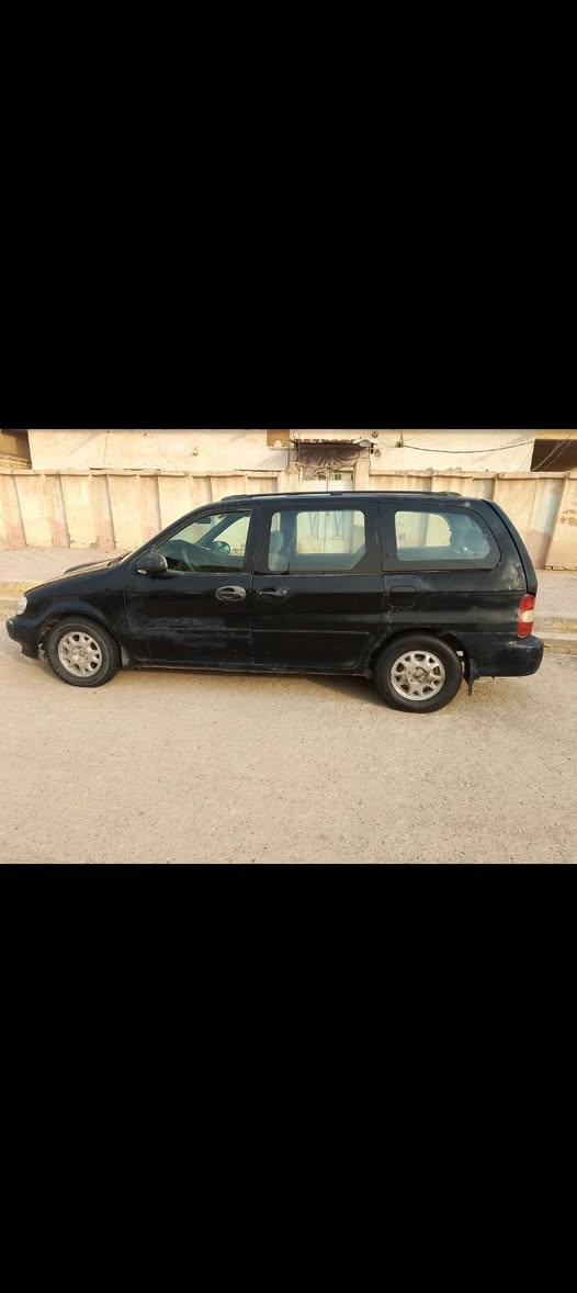 كيا كرنفال موديل ٢٠٠٠ محرك كاز سوبر خصوصي ٨ راكب رقم انكليزي العنوان شطره السعر ٤٥ )   ***********
