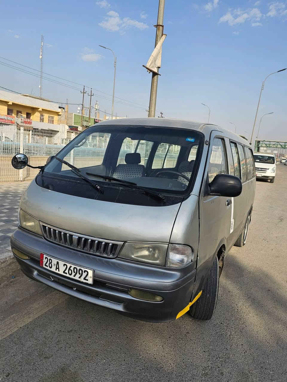 السلام عليكم اخوان سياره بريجو للبيع موديل 2000 رقم نكليزي نجف مشروع وطني. السنويه 2031 مصفره هيئه ومرور 

كفاله كير ومحرك وأكسل. شواصي خير من الله كفاله  سياره مصبوغه جماليه فقط مكفوله من الضربه   اخوان مكلف بالنشر. اتصل ع صاحب السيآره رجاءًاً   عنوان السياره. ديالى بعقوبه.  (  *********** )
