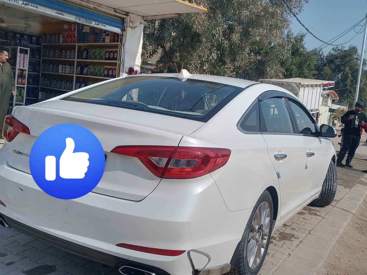 سوناتا لبيع خليجي كفاله عامه ٢٠١٥ بسمي غير متواجد ع فيس *********** مكاني بالنجف السعر ١٦٣
