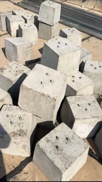 ☀️ POWER SECURITY | الجودة والقرار الثابت صبات خرسانية (قواعد تثبيت) ج...