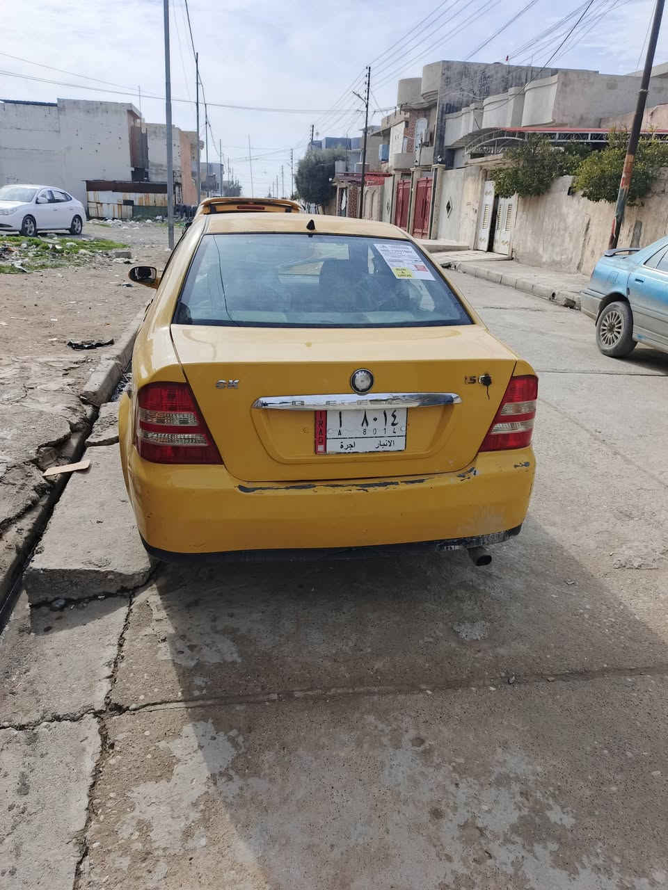 السلام عليكم
***********
سيارة سيكي رقم أنبار 
كير محرك شرط 
داخلها نضيف 
سعرها 14 قفل
