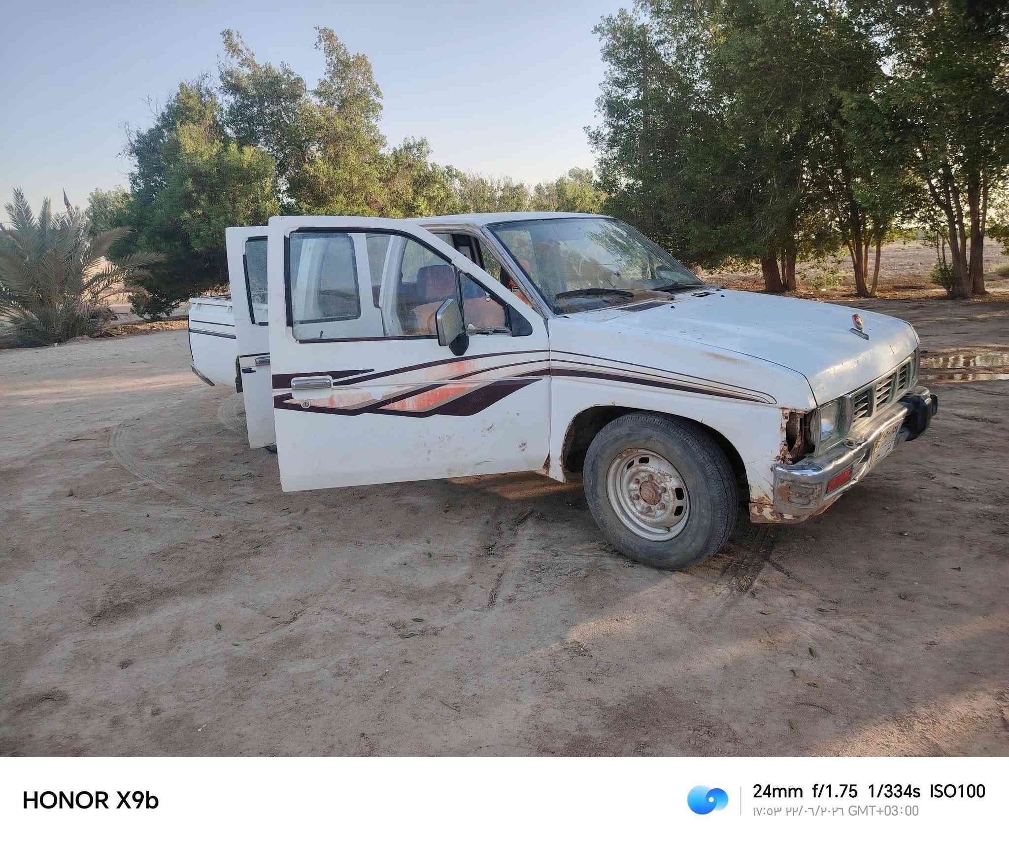 سلام عليكم نيسان للبيع  موديل 94  المكان ناصرية قضاء سيددخيل  رقم الهاتف ***********.  ***********
