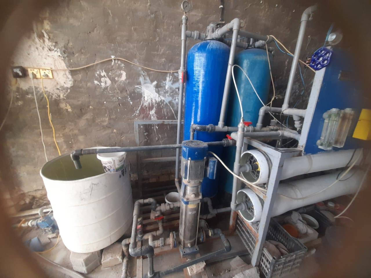 السلام عليكم
منظومه للبيع ام الألفين لتر بالساعه ادامه جديده منبرينات جدد أملاح  ١٠ +ماطورات عمودي عدد ٢ + ماطور غذائي وماطور روبن للترس + تانكيات ابو ٥ الاف عدد ٣ + مبرده + فلاتر + اقباقه + المواد الباقيه السعر  ٤ مليون و٥٠٠ وبيها مجال مكاني النجف خان النص ***********/***********
