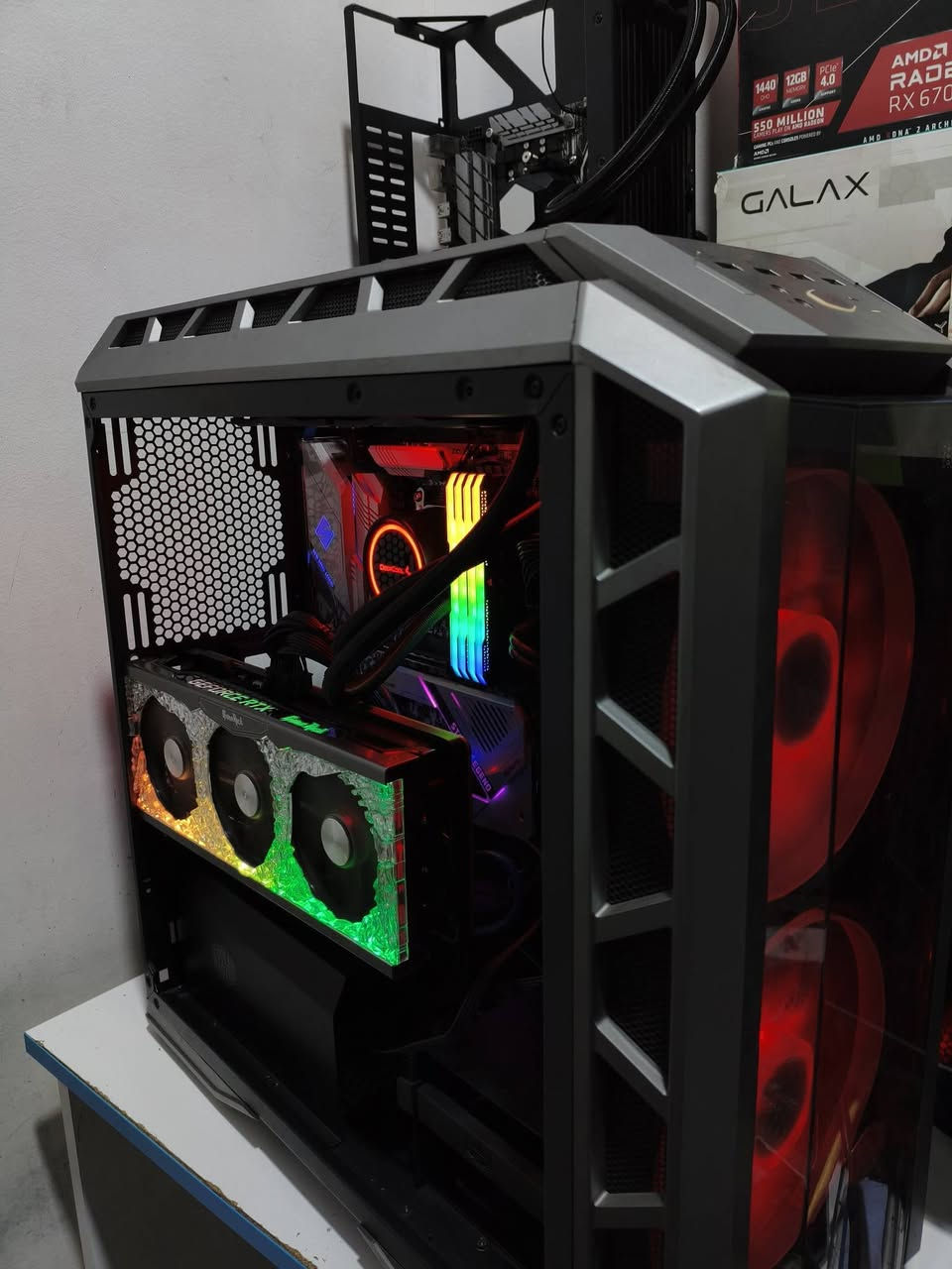 سلام عليكم جبتلكم تجميعه جديد + براندات

معالج: R7 5800X 
مذربورد: X570 asrock 
 رامات:4x8 3600 32 كورسير
كارت شاشة : RTX 3070TI  
التخزين : 512 m.2 
التخزين: 1t hdd
بورسبلاي: كورسير 850 
كيس : كولر ماستر 
عندك كل قطع الي ذكرتهن جديد ونضيف وعندك كارت شاشه ممفتوح شرط وموجود كاتونات قطع وقطع كلهن براندات قويه 

سعر 1370 الف
رقمي وتساب 
***********
ادمن 🌹
