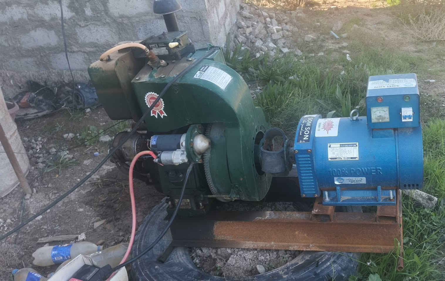 من رخصت أدمن مولد كاز للبيع شغال ما مستخدم هواي وياه باتري جديد مكاني المشاهد الطارميه  سعر مولد مليون قفل حاب يتواصل واتساب***********
