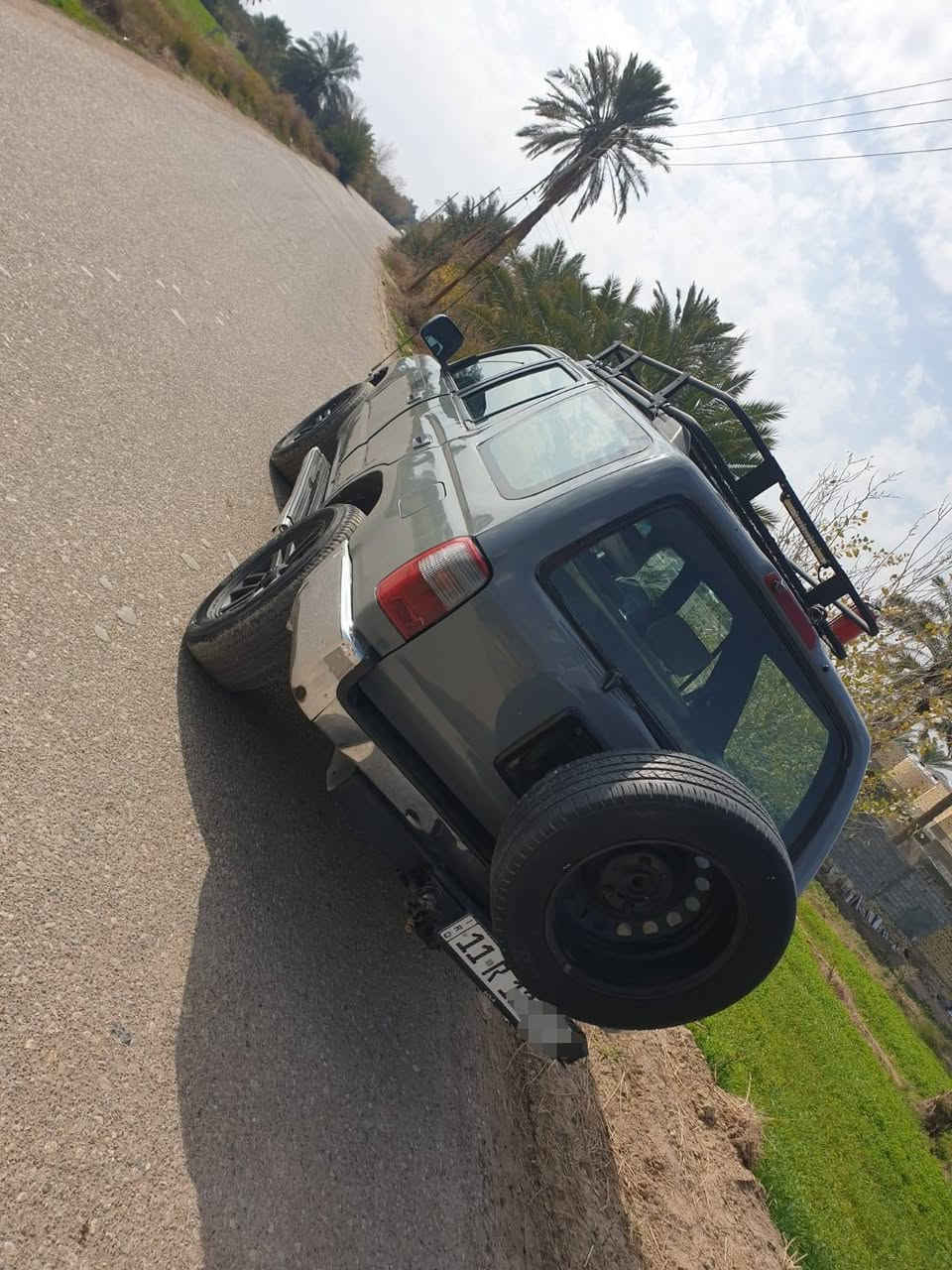 سلام عليكم. فور رنر. 2000
رقم انكليزي.   بسمي  مداور ثاني يوم
سياره  مبدله قمار. اثر كلبه
 كير اوتو.  وضع السياره
كلشي ابلا.  ولا قطرت
اخياس ***********
سعر ٧٥. وبيه مجال
