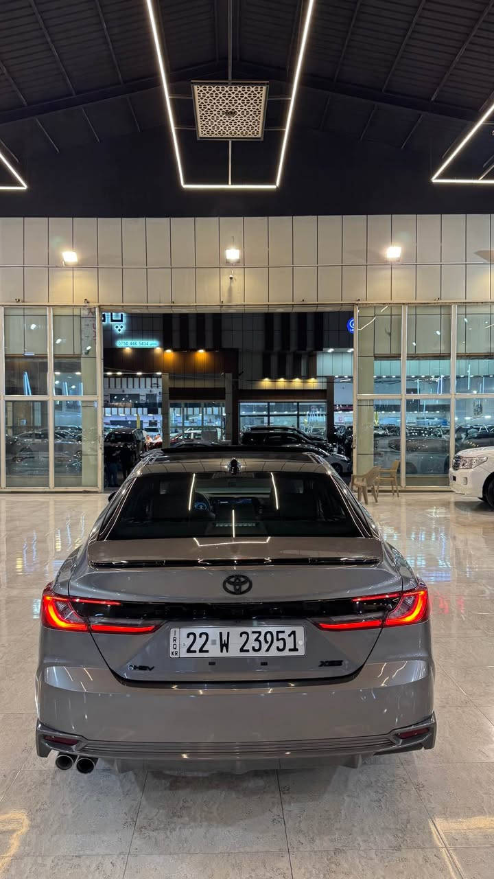 CAMRY XSE 2025
کامیرە:✔️
رادار:360
پانۆڕاما
گێچ ئەلیکترۆنی 
شاشە گەورە 
ئێڕباگ: نەتەقیوە
پارچە: بستەک صبغ بۆنیت
ژۆرێ: نیە 
مۆبایل شەحنکەرەوە 
ویل ١٩ئینج 
ماوەی رۆیشتن :٦٨،٠٠٠میل
نرخ:٢٧٨
رەقەم تەلەفۆن:*********** أربيل, العراق

