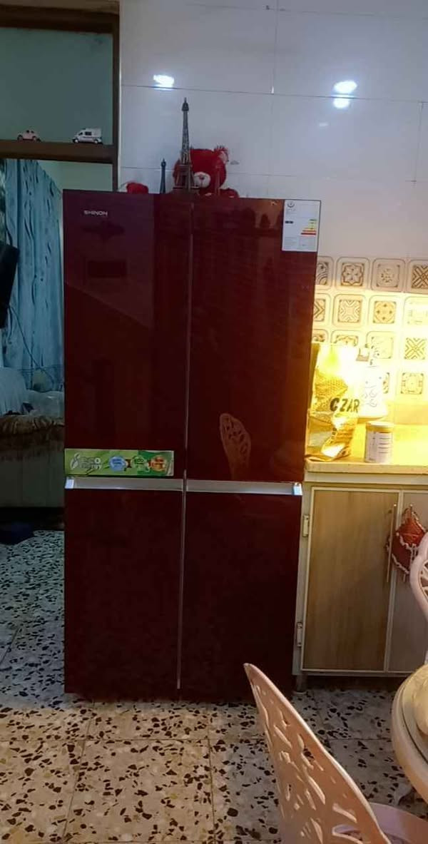 ثلاجه جديده مستعمله شي قليل تجميد ونضافه خير من الله العنوان الدوره شارع ٦٠ اي أستفسار ع الرقم مامتواجدين بالفيس *********** بغداد, العراق
