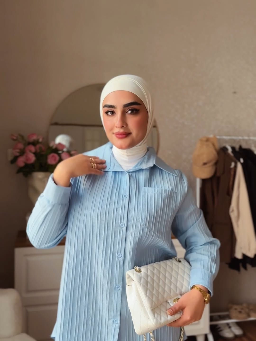 ⁨	اللون السمائي 🌸القياسات ٤٢-٤٤-٤٦-٤٨ الطول ٧٥سم يغطي الورك يتوفر توصيل بغداد والمحافظات ٥ الاف فقط⁩


**إذا كنت صاحب هذا الإعلان وتريد حذفه لأي سبب، رجاءا أرسل رسالة إلى الدعم الفني**