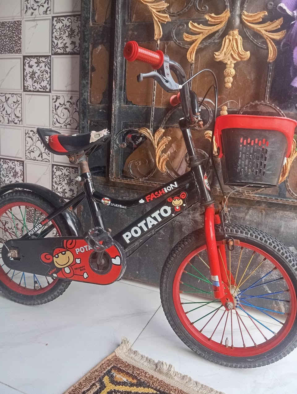 سلام عليكم
بايسكل اطفال نضيف البيع سعر 35

مكاني ابي الخصيب***********
