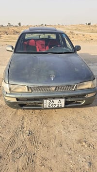 كورلا للبيع موديل 1992 رقم دولي وسنويه لل30 سياره مكفوله وجاهزه السعر ...