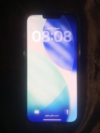 13برو ماكس بذاكرة واحد تيره بطاريه 84بلاديه جهاز جديد فقط مستبدل شاشه ...