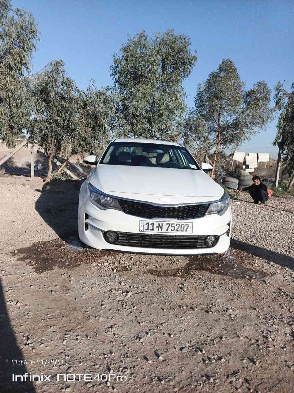 السلام عليكم  لبيع اوبتيما 17 رقم بغداد ب اسمي سياره كفاله عامه 
مكينه 2000
تخم تاير جديد
حداديه جديده 
تبريد ❄ثلج
شاشه +كامره 
السعر 175 وبيه مجال مكان سياره الديوانية قضاء سومر 
الرقم ***********
***********
