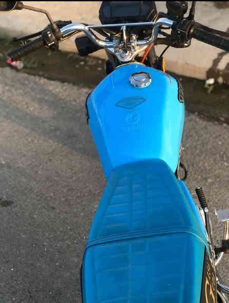 مرخصت صاحب المنشور دراجة ايراني 5 كير مكينة 150cc موديل 2023 دراجة كفالة عامة بس العداد الاكتروني ميشتغل سعر 750 وبيهة مجال دراجة جديدة مكاني بغداد مدينة صدر ***********
