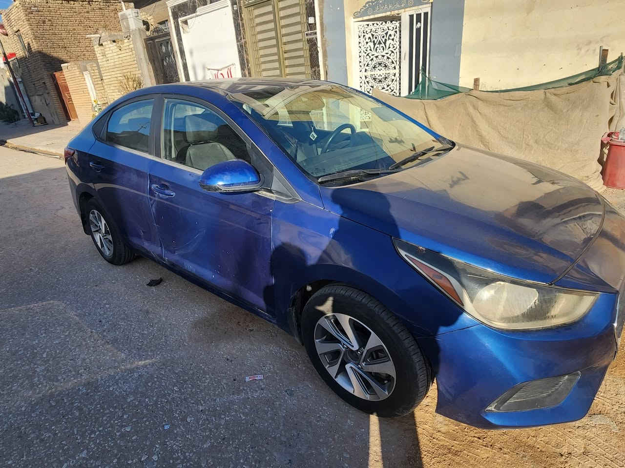 للبيع اكسنت وارد امريكي 2018
ضرر جاملغ الايمن +صبغ البنيد بسبب الجراد 
مكانه النجف 
السعر 105 وبيه مجال 
الرقم للاتصال***********
