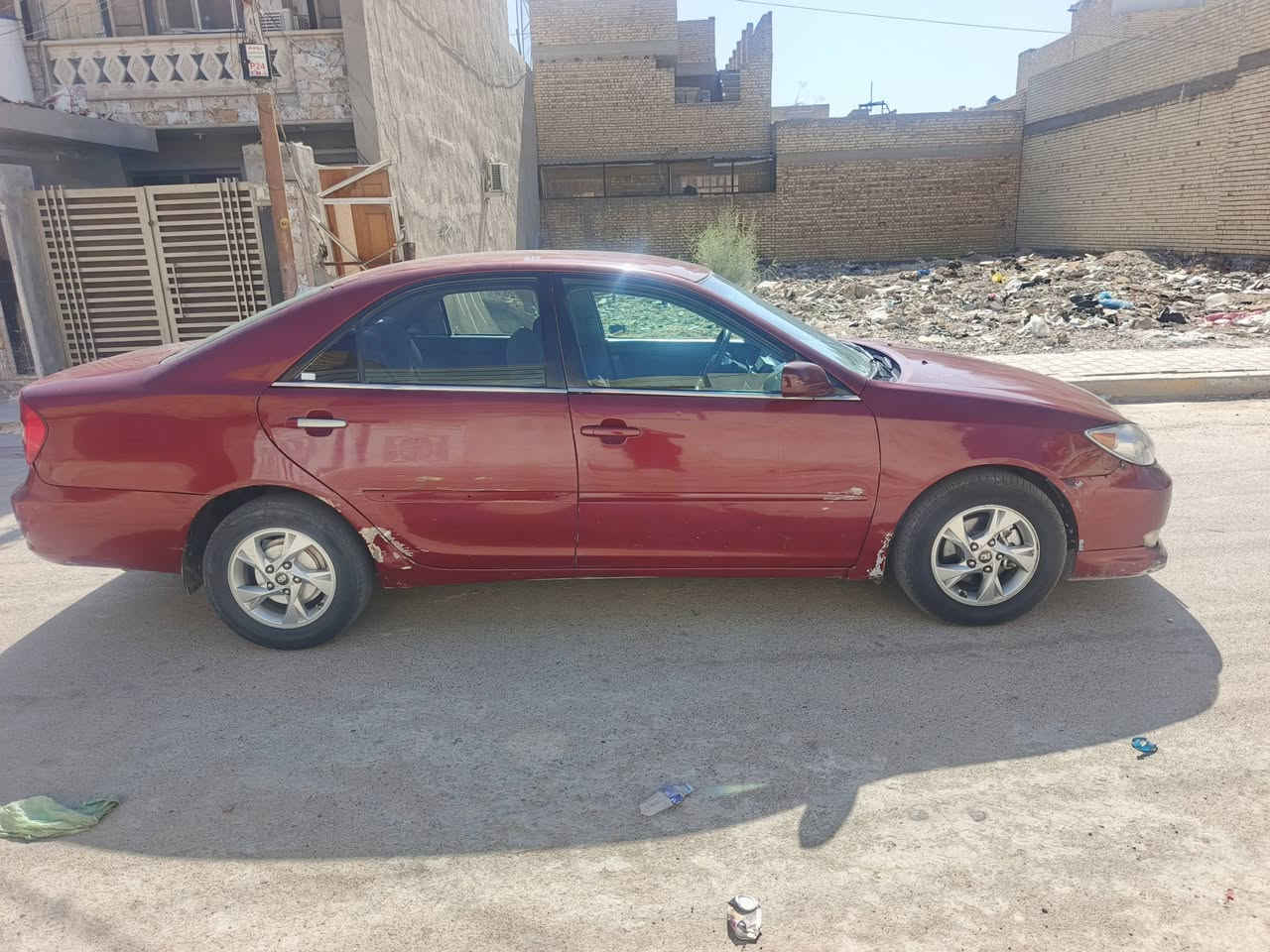السلام عليكم كامري 2006 امويكي  حادثه جاملغ خلفي  مكينة 2400  رقم بغداد بسمي تحويل ثاني يوم كير ومكينة مكفولات تبريد ثلج كلشي شغال كامله تخم تاير صدر 90% العنوان بغداد الحسينية السعر 75وبي مجال لاتصال ***********مكلف بلنشر

