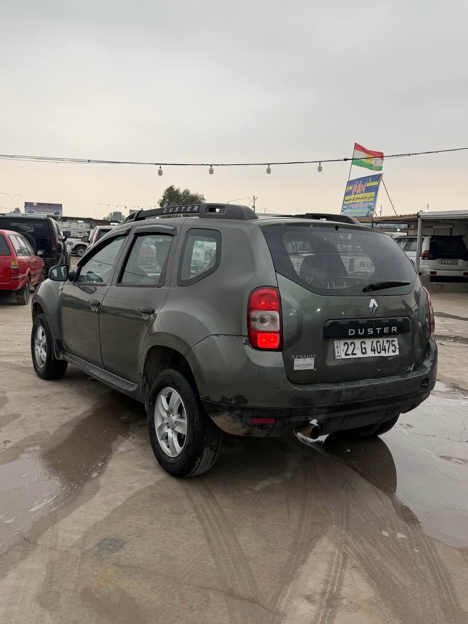للبيع رينو داستر
موديل 2015
فول مواصفات 
السعر قفل قفل 58ورقه 
بيها ٤قطع صبغ بدون داخل
كير محرك تبريد تتفيها كله ب شرط
رقم صنويه جديد تحويل ب شرط
السياره جائزة تاير جديد
مكان اربيل 
***********
*********** أربيل, العراق
