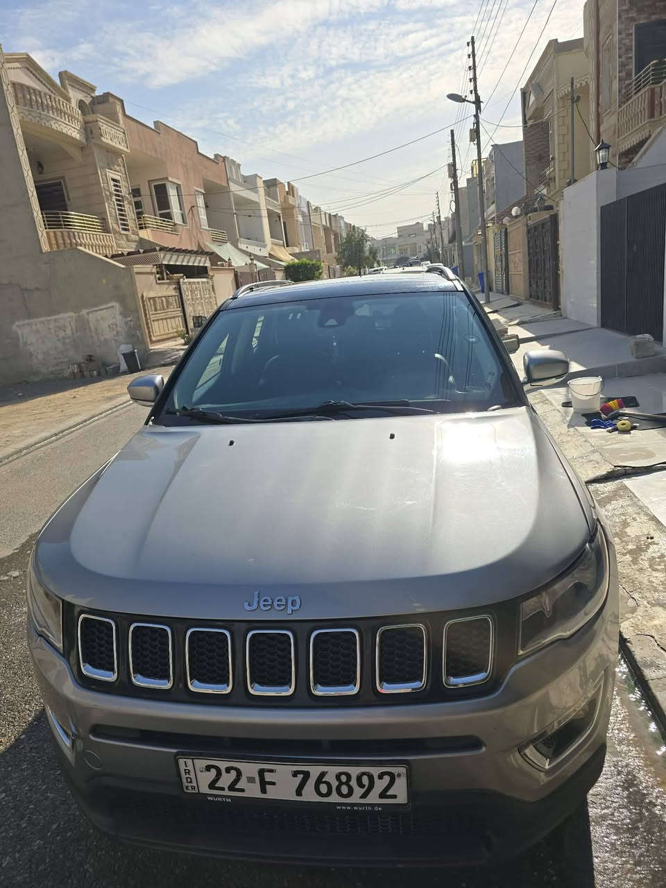 سلام عليكم
للبيع جيب كومباس موديل 2021
المواصفات:
فول مواصفات
كشنات بارد و حار
بصمة بنوراما كشنات جلد
بعد هواي مواصفات ما مذكورة
ماشية 65الف كم
الحادث:
بدون دواخل قطعة فقط و بابين مبدل بلادي
السعر 150ورقة بيها شويه مجال
مكاني اربيل  ب اسمي
الرقم ***********
