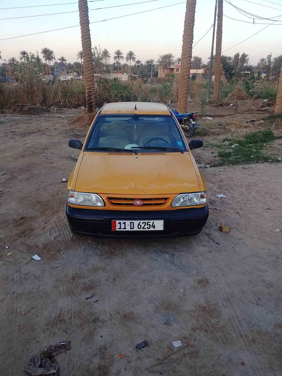 سلام عليكم سايبا للبيع مديل 2011 شواصي و تخوم تاير جديد.غرامات وهيئه امصفره وگير محرك جديد. المكان الكوفه .السعر 25 وبيها مجال وهذا رقمي ***********
