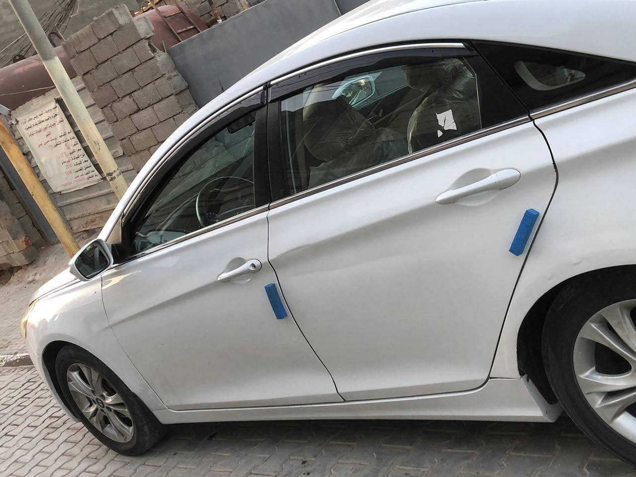 سوناته٢٠١٣ خليجي ٣ قطع صبغ بلا دواخل أثر شخط ومبين السياره خير من الله ١٢٠ وبيه مجال بسيط عنوان  بغداد محموديه تواصل ع خاص اوتصال ***********
