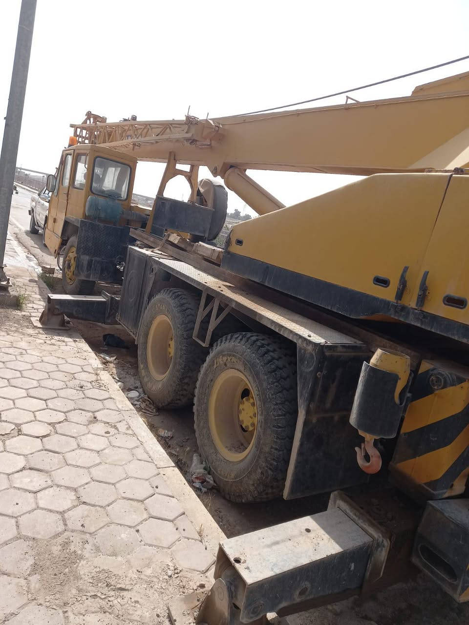 كرين تادانو ١٥طن للبيع موديل ٧٩ كرين خير من الله تحويل ثاني يوم رقمه صدامي تجفيت كامل جكات وسلايتات عوزه بس كهربايات ترتيب ومكينه بيها تبخير شويه السعر ١٦٠ وبي مجال حق الجية لاتصال ***********
