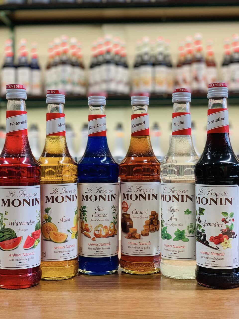 سيروب وبيوريه Monin متوفر جملة ومفرد 
توصيل بغداد والمحافظات 
***********
