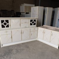 07730348907  سعر 320 ثلاث قطع كاونتر وملحق مترين وسنك مرمر متر و20