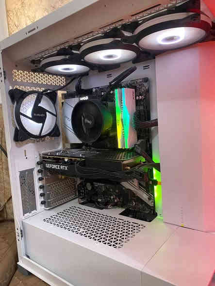 سلام عليكم كيس نضيف للبيع 👇✨
AMD Ryzen 5-5600X
ASRock B550 Pro4
GALAX GEFORCE RTX 3060-8GB
XPG SPECTRIX D50 DDR4 8+8+8=24-3600 RGB
M.2-256G
SsD 1T
ARESGAME AGK750+80
السعر ٩٠٠ الف وبيها مجال
مكاني كربلاء متوفر توصيل جميع المحافظات 
***********
